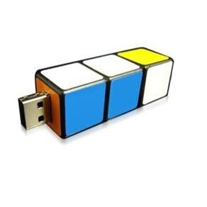 3.0 Puzzle Cube USB Drive w/Key Chain (16 GB)