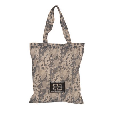 Digital Camo Non Woven Tote Bag