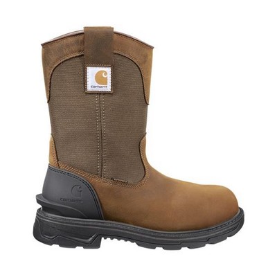 Carhartt® 11'' Men's Brown Ironwood Waterproof Wellington Soft Toe Boot