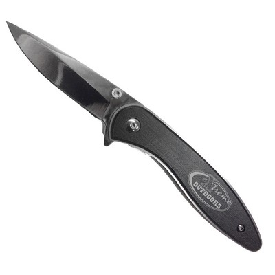 Hornet Black Brushed Swift Assist Pocket Knife