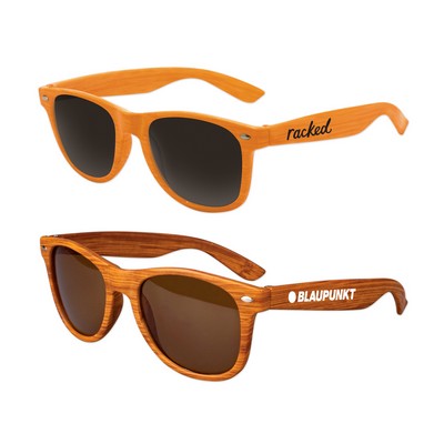 Iconic Wood Grain Sunglasses