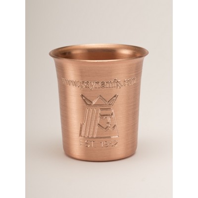 2 Oz. Solid Copper Shot Glass