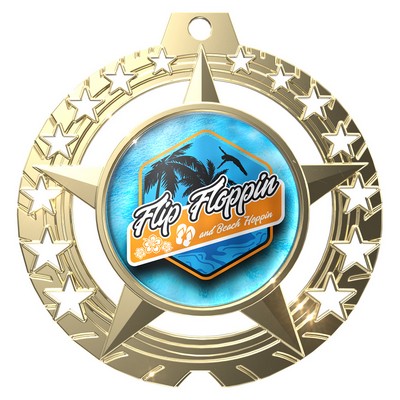 Vibraprint® Bright Star Insert Medallions (3-3/4")