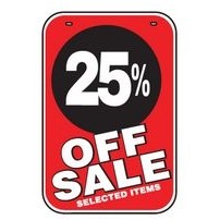 Stock Swing Sign (25% Off Sale - Double Sided Kit)