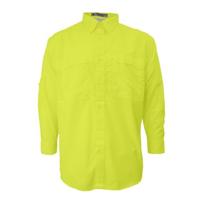 Men's Pescador Polyester Long Sleeve Fishing Shirt