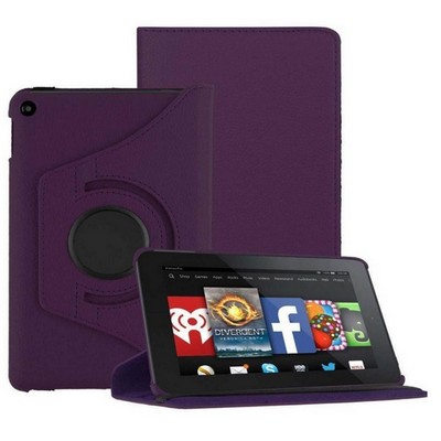 Kidder Leatherette Case for Kindle Fire HD 10 (Purple)