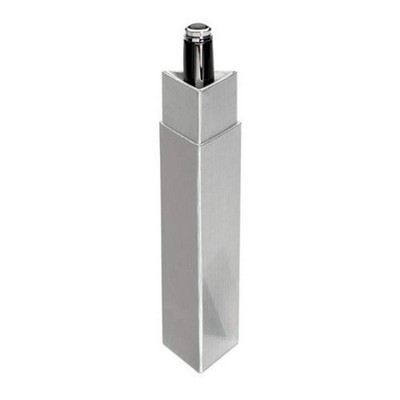 Triangle Pen Box - Silver