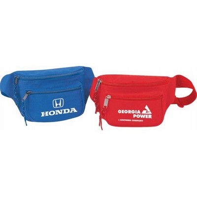 3 Pockets Fanny Pack (8"x4"x3")