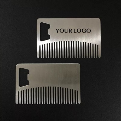 Comb Design Credit Card Bottle Openers