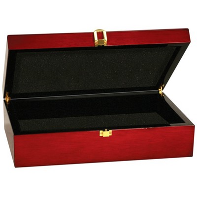 Rosewood Piano Finish Gift Box, 12-1/4" x 8-1/4" x 3-1/2"