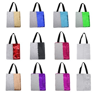 Reversible Sequin Tote