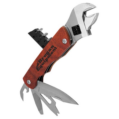 6.5" Rosewood Wrench Multi-Tool and Bag