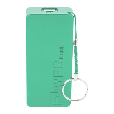 Vivitar® Green Power Bank w/2600 mAh Power Capacity