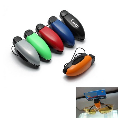 Multi-Function Sunglass Car Clip