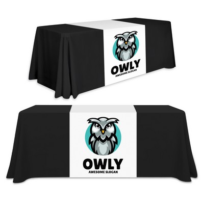 30" X 88" Premium Standard Table Runner(Full Color Dye Sublimation)