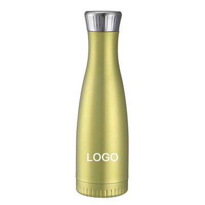 16OZ Double Wall Vacuum Stainless Steel Water Bottle