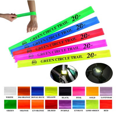 Reflective Vinyl Cycling Strap