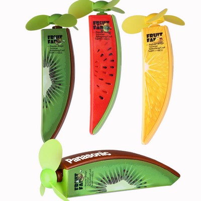 Fruit Shaped Rechargeable Handy Fan (Shorter Prod Time)