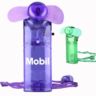 Portable Handy Fan w/Lanyard