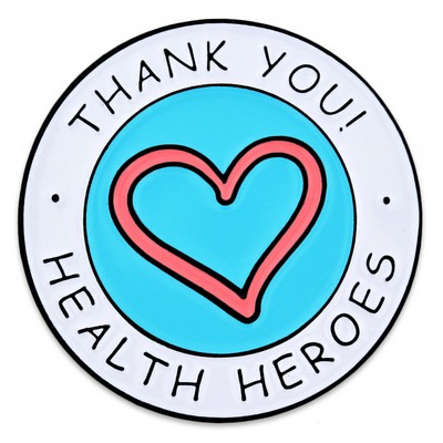 Health Heroes Lapel Pin