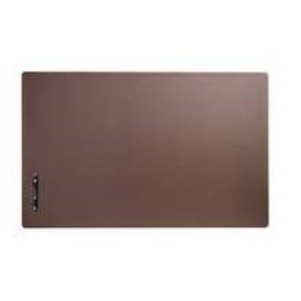 Classic Leatherette Chocolate Brown Desk Mat Without Rails (38"x24")