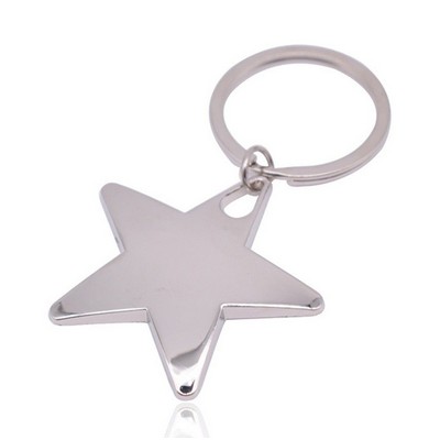 Star Shaped Key Ring