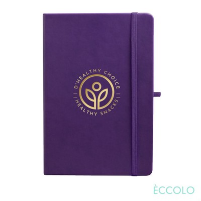 Eccolo® Cool Journal - (M) 5¾"x8¼" Purple