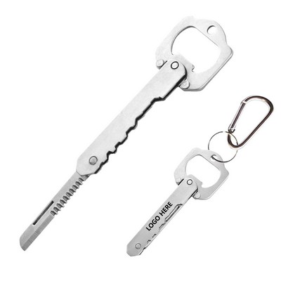 Key Chain Knife w/Bottle Opener