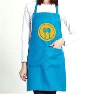 Kitchen Apron w/ Custom Imprint & Adjustable Strap 24" x 35