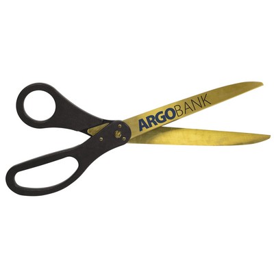 30" Large Scissors - Gold/Direct Print