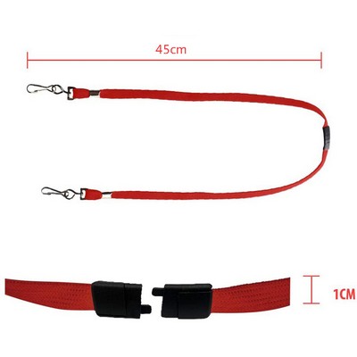 Adults/Kids Face Mask Lanyards w/Breakaway