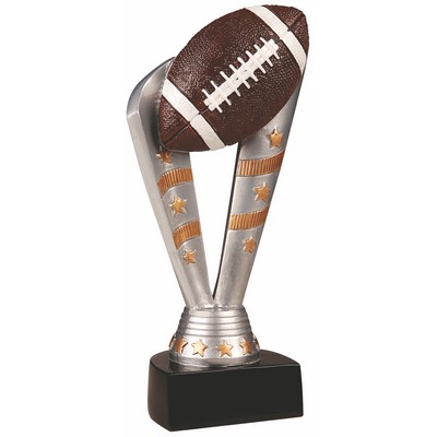 6 1/2" Fanfare Football Resin