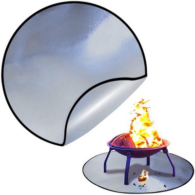 Protector Round Fire Pit Grill Mat