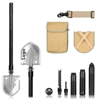 Multi-Functional Folding Shovel All-in-One Camping Shovel