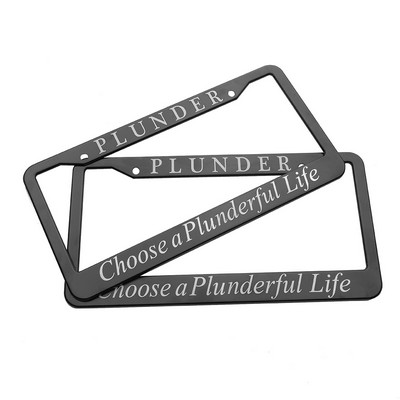 Aluminum License Plate Frame