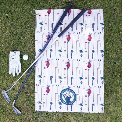 Oversized Subli-Waffle Golf Towel