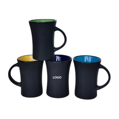 10 Oz Waist Ceramic Coffee Cup