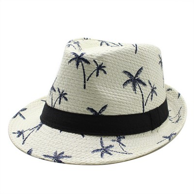 Short Brim Panama Sun Hat