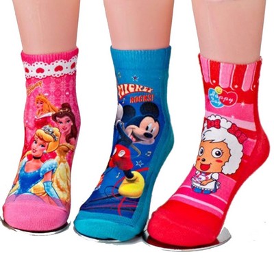 Youth below the calf 360 digital printed socks w/ full customization