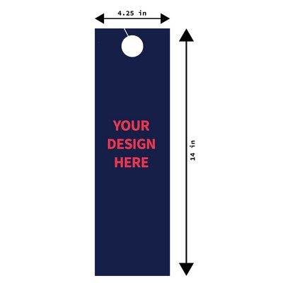 4.25" x 14" Door Hanger