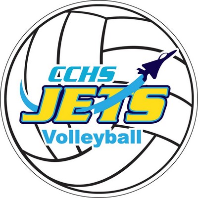 Custom Volleyball Car Magnet (5.75")