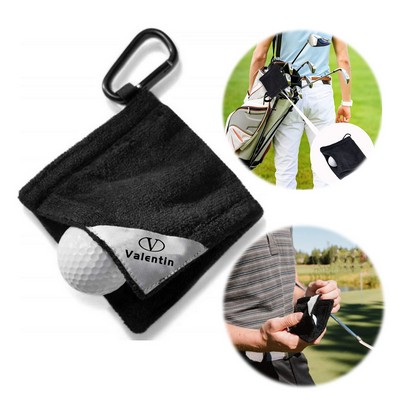 4 Inches Golf Ball Towel