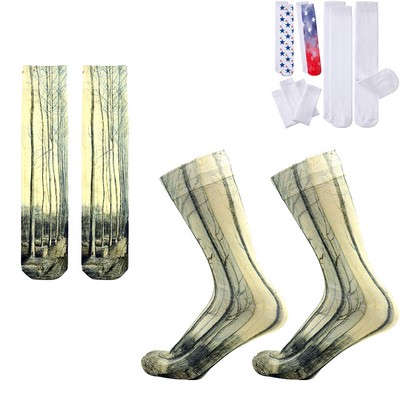 Sublimation Crew Socks