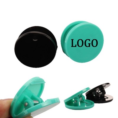 Plastic Round Snack Bag Clip