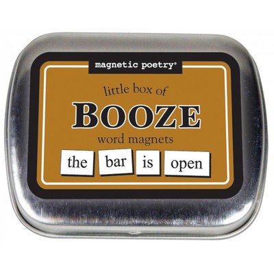 Magnetic Poetry - Little Box of Word Magnets - Booze