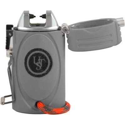 UST® TekFire™ LED Fuel-Free Lighter, Gray