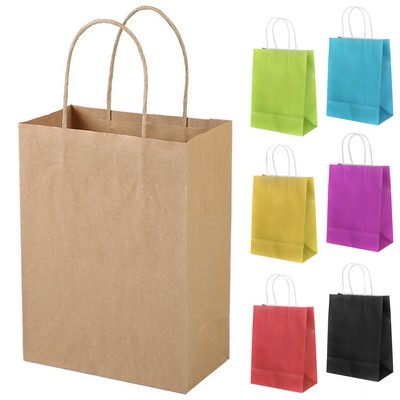 Small Paper Handle Tote Bags