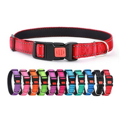 Adjustable Nylon Dog Collar