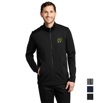 Port Authority® Grid Fleece Jacket