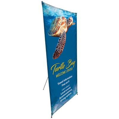 60" x 31" Economy X-Banner Kit